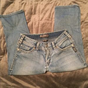 Silver Jeans Capri